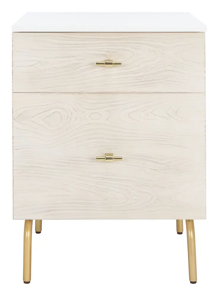 Genevieve 2 Drawer Nightstand
