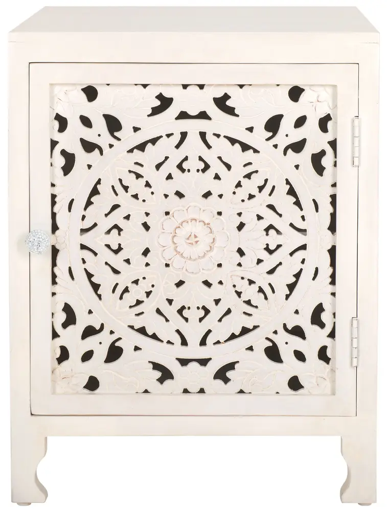 Reimu 2 Shelf 1 Door Nightstand