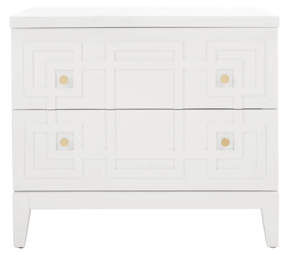Luiza 2 Drawer Nightstand