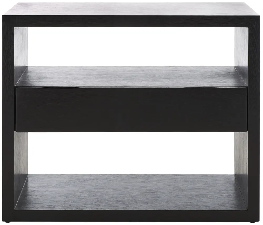 Munson 2 Shelf 1 Drawer Nightstand