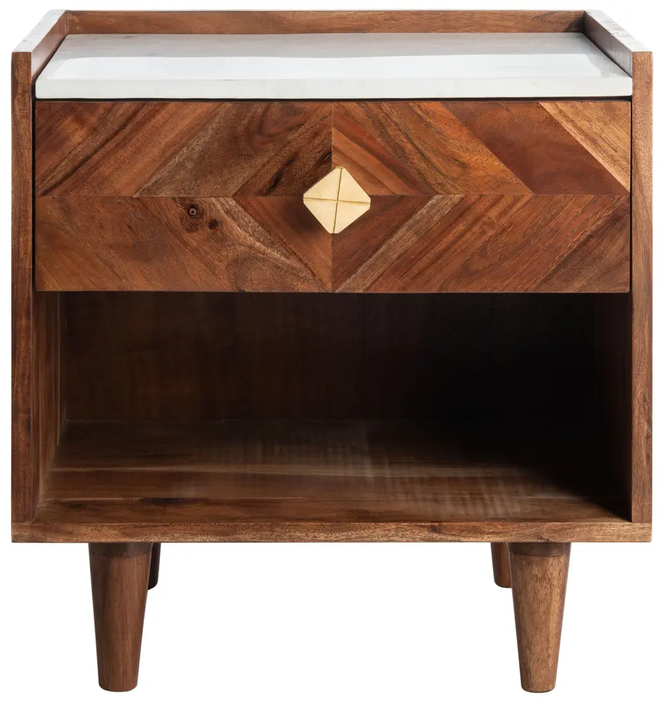Tahseen Parquet Nightstand
