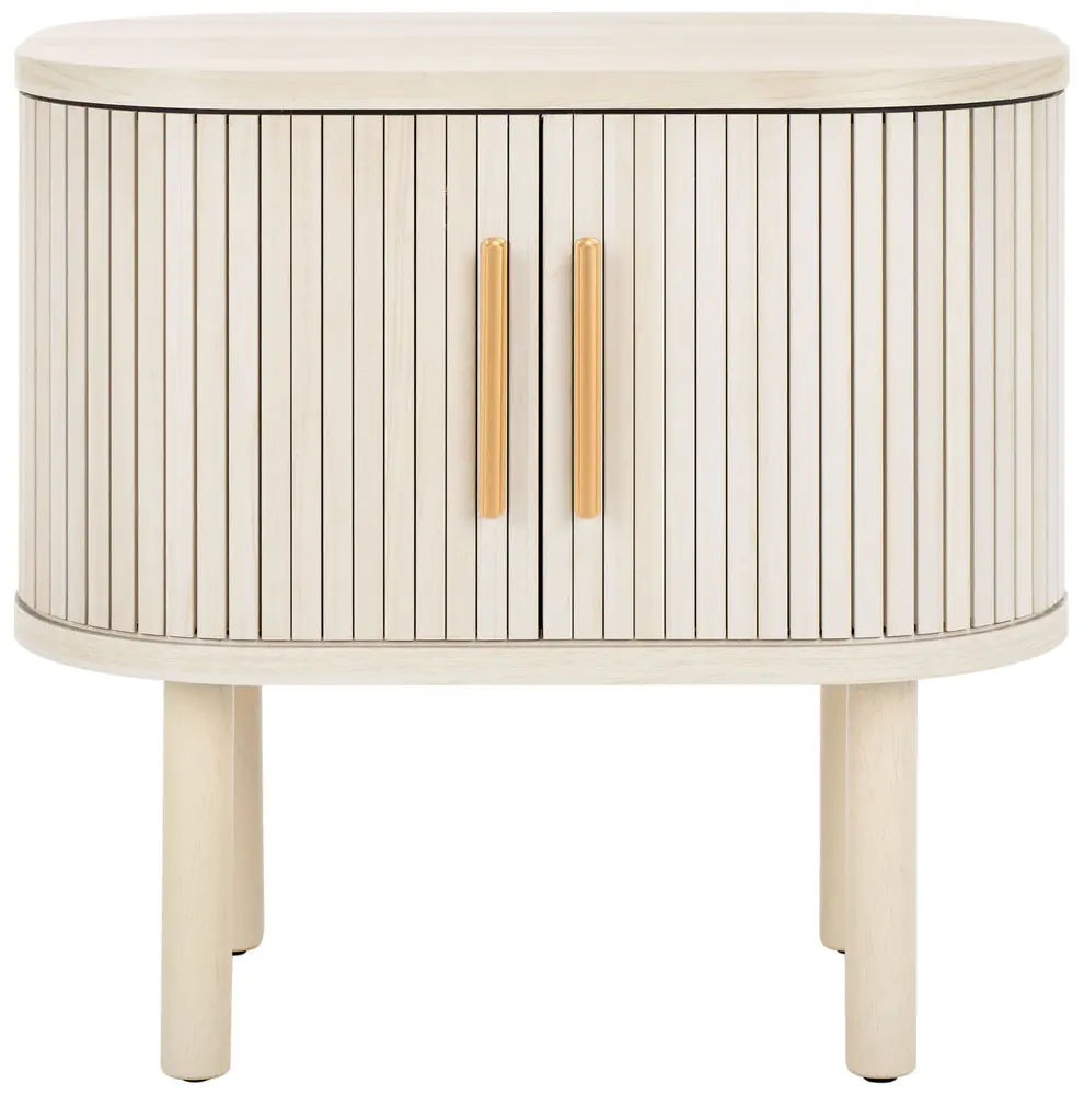 Tealla 2 Tambour Door Nightstand