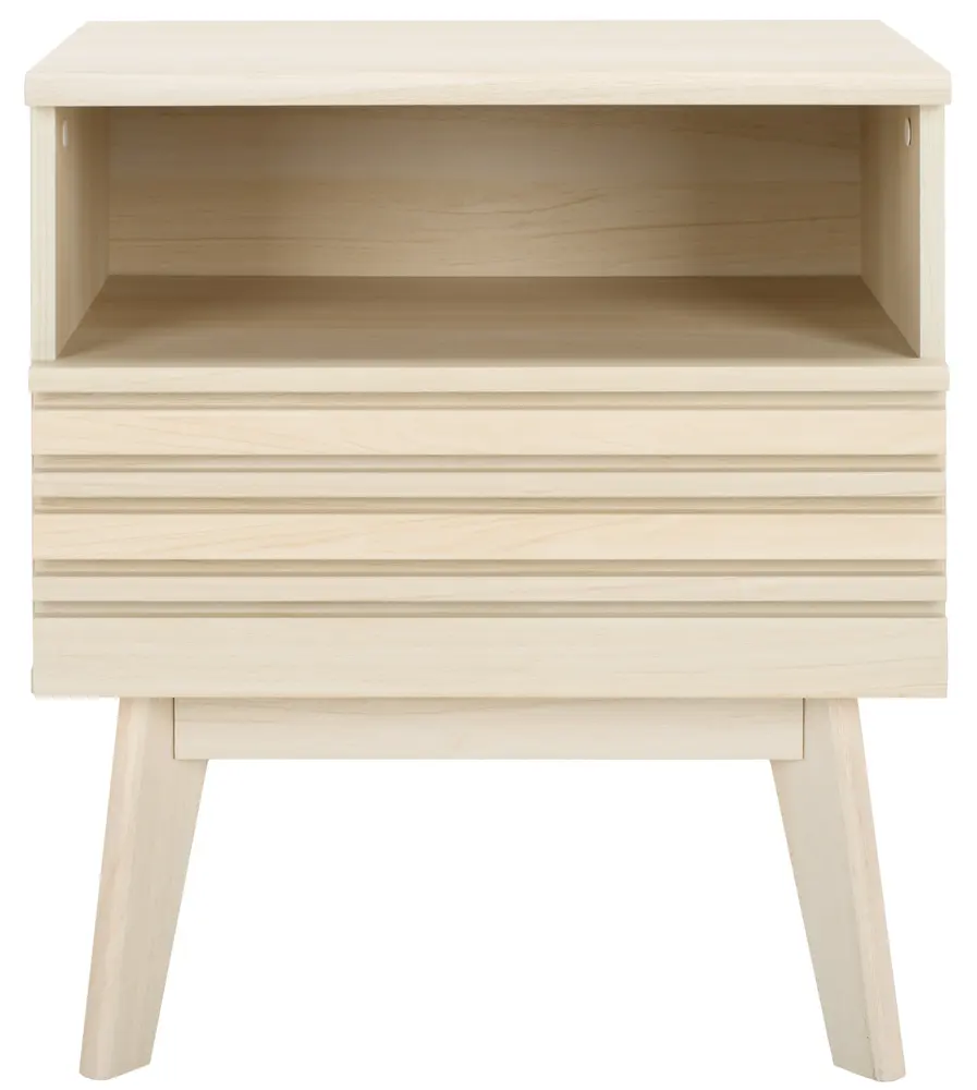 Esma 1 Drawer 1 Shelf Nightstand