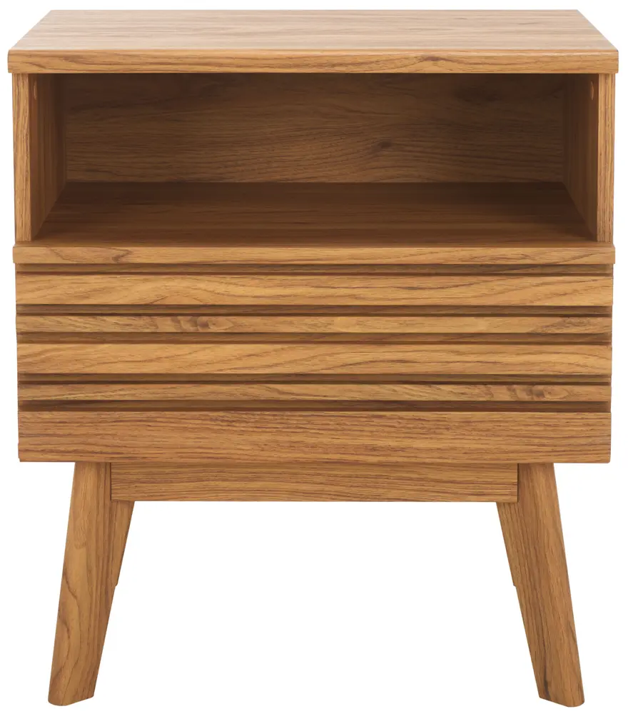 Esma 1 Drawer 1 Shelf Nightstand
