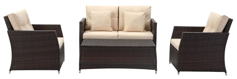 Parry 4 Pc Outdoor Living Set