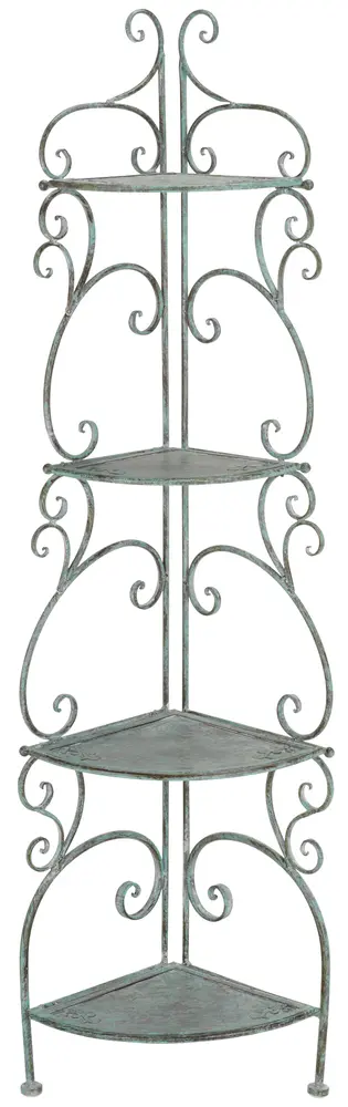 Turuca 4 Tier Corner Shelf Unit