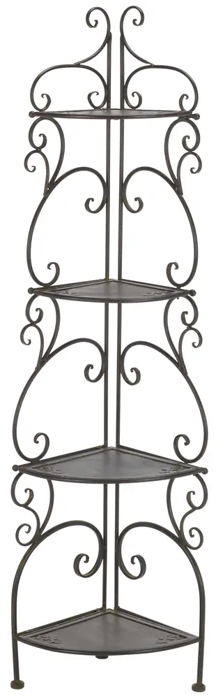 Turuca 4 Tier Corner Shelf Unit