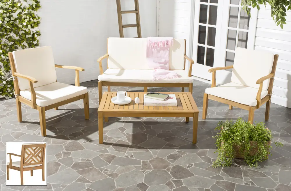 Bradbury 4Pc Outdoor Living Set
