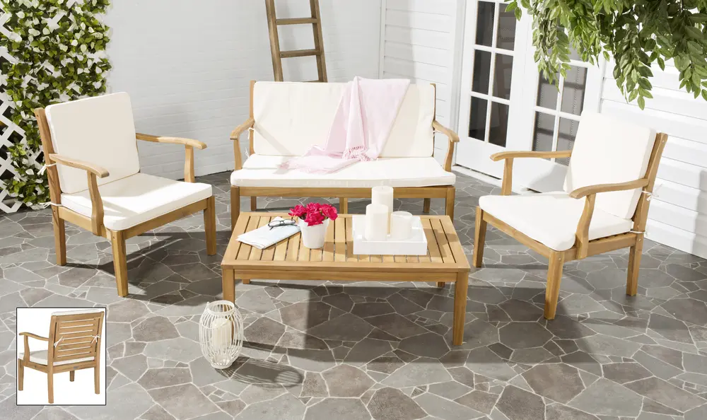 Fresno 4Pc Outdoor Living Set