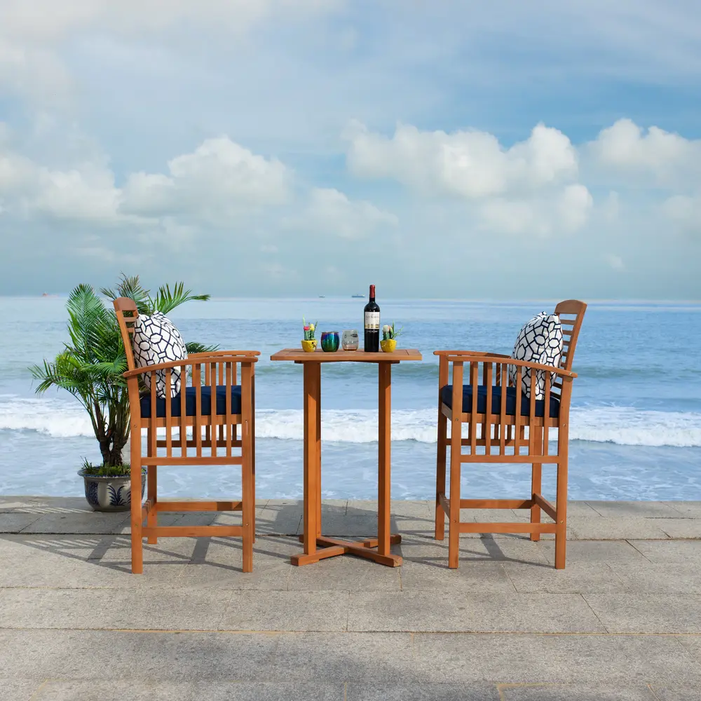 Pate 3 Pc Bar Height Bistro Set