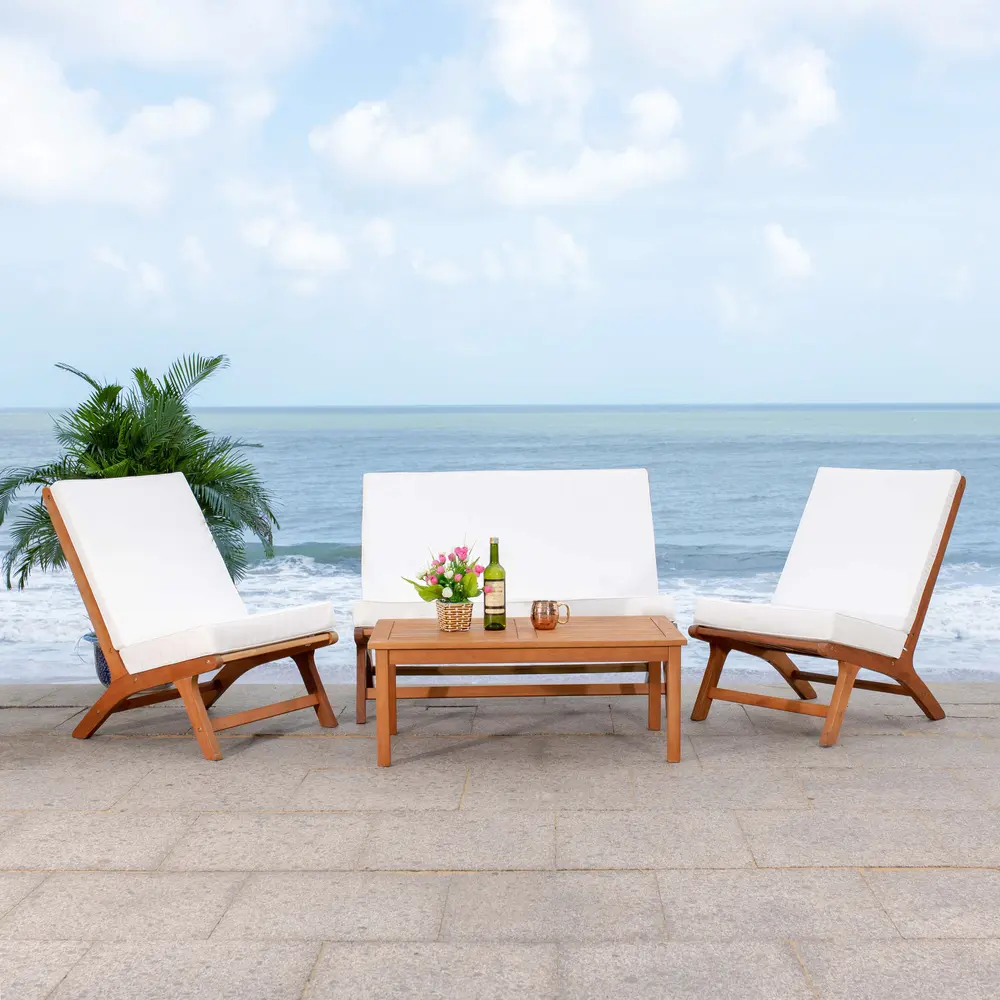 Chaston 4 Pc Living Set/Natural/Beige