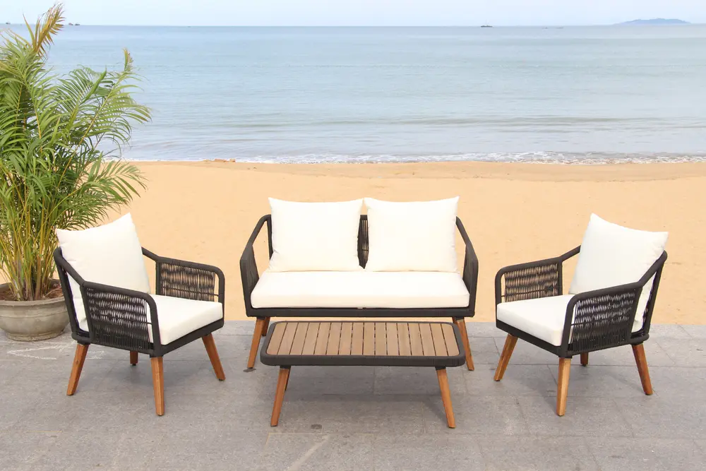 Raldin Rope 4 Pc Living Set