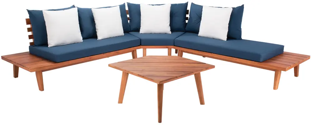 Lansen 4 Pc Corner Living Set