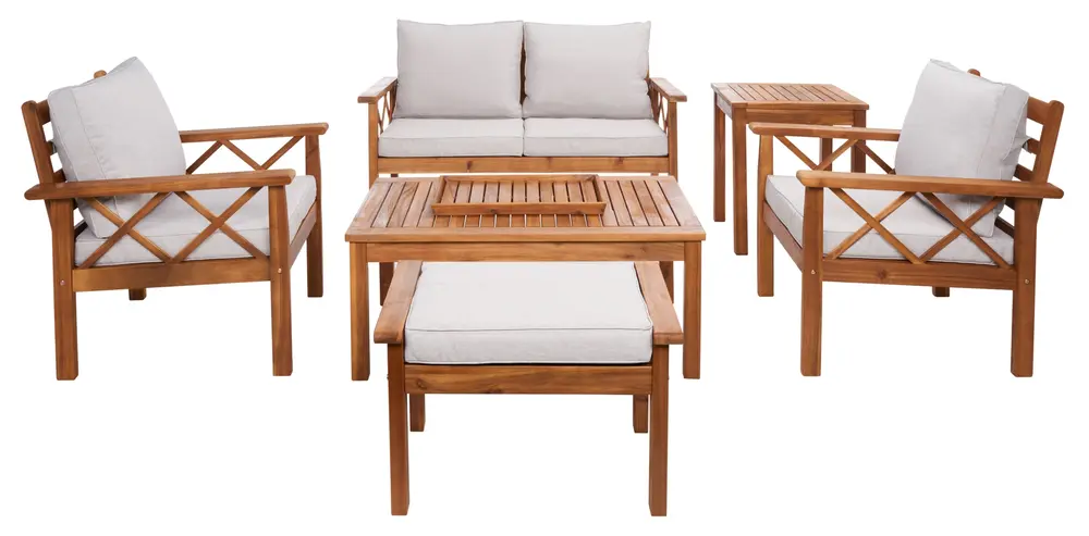 Loanna 6Pc Outdoor Living Set