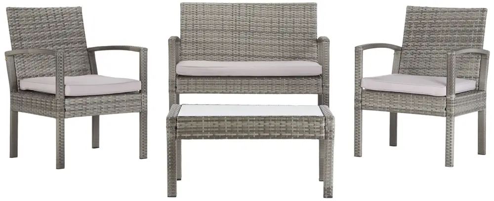 Bassey 4Pc Living Set