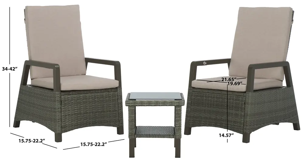 Herman Recliner 3 Pc Set