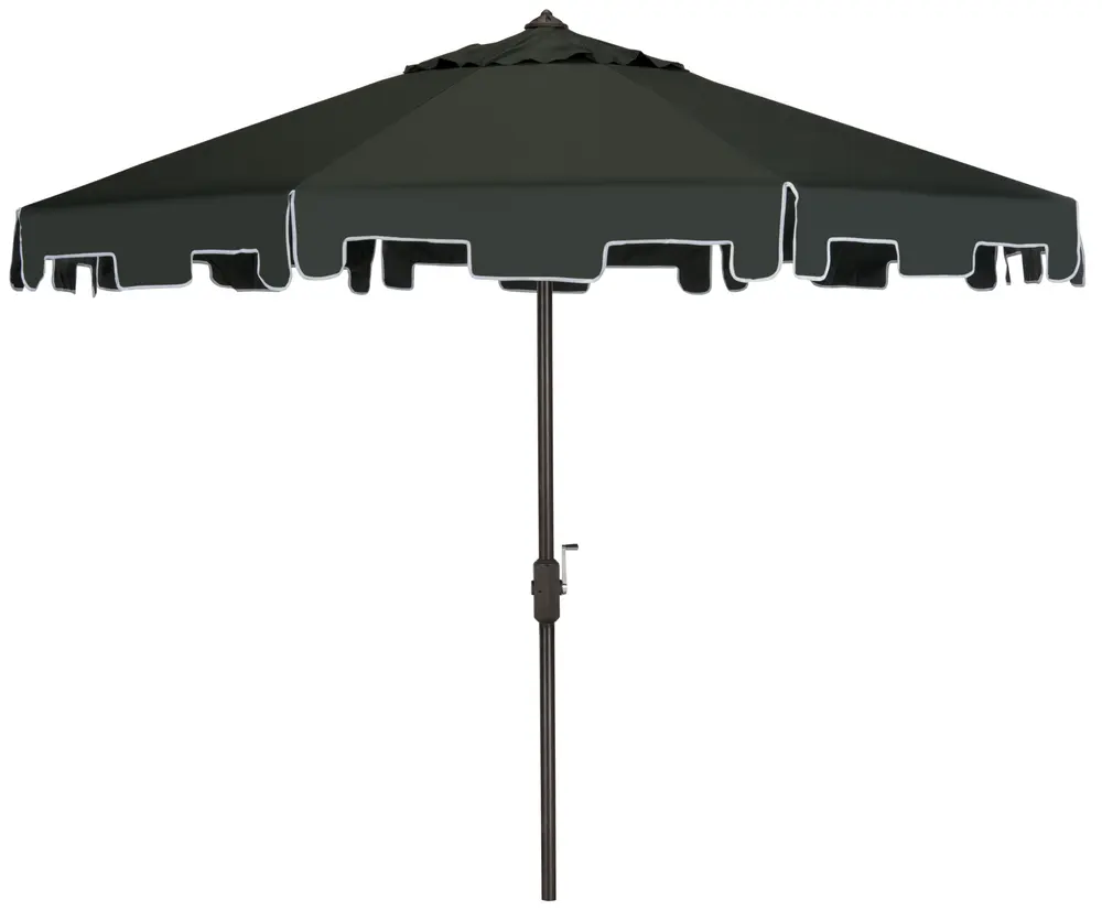 Zimmerman 9Ft Rnd Crank Umbrella W/ Button Tilt