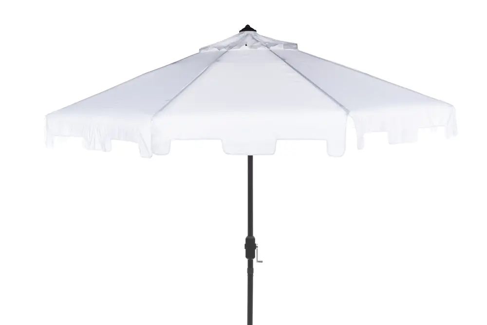 Zimmerman 9Ft Rnd Crank Umbrella W/ Button Tilt