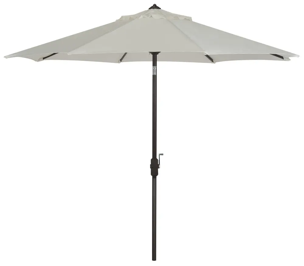 Ortega 9Ft Rnd Crank Umbrella W/ Auto Tilt