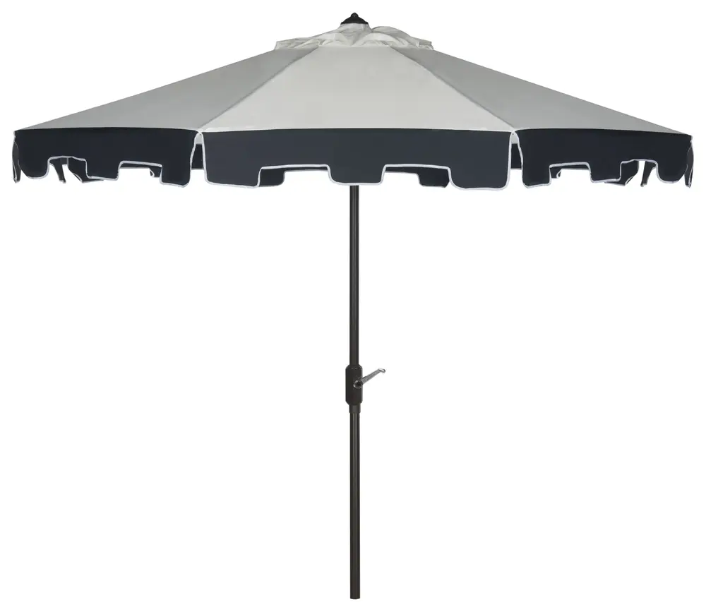City 9Ft Rnd Crank Umbrella W/ Auto Tilt