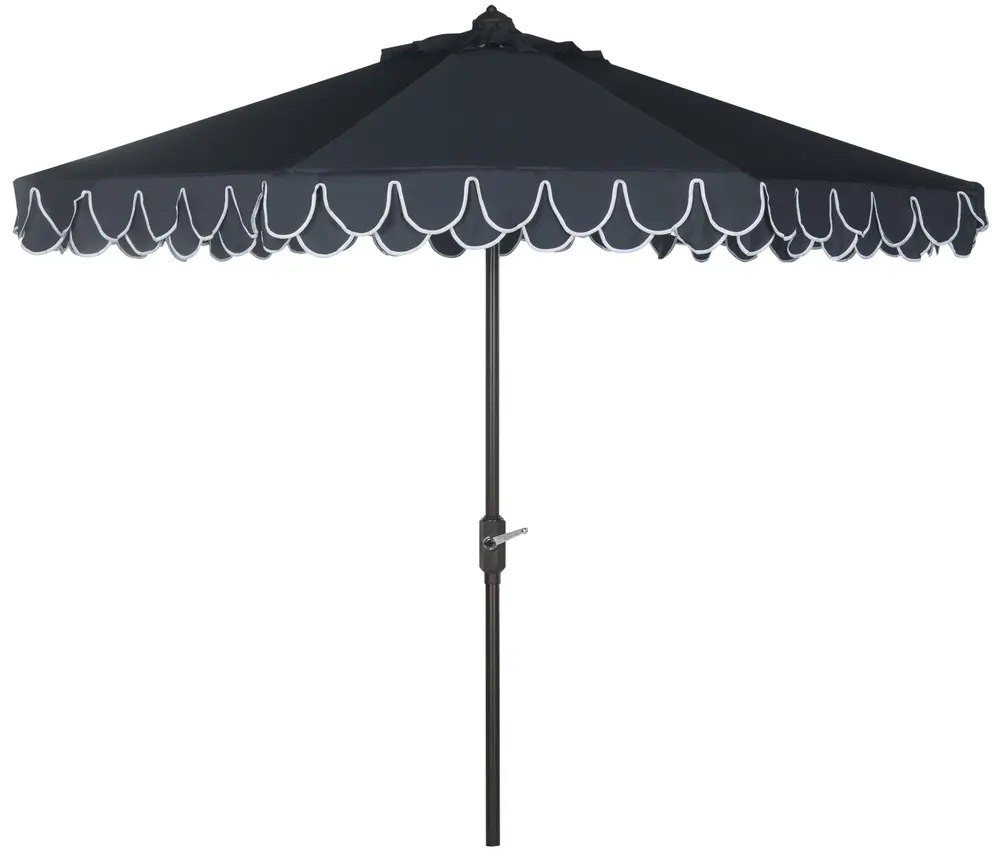 Valance 9Ft Rnd Crank Umbrella W/ Auto Tilt