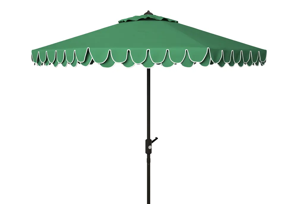 Valance 9Ft Rnd Crank Umbrella W/ Auto Tilt
