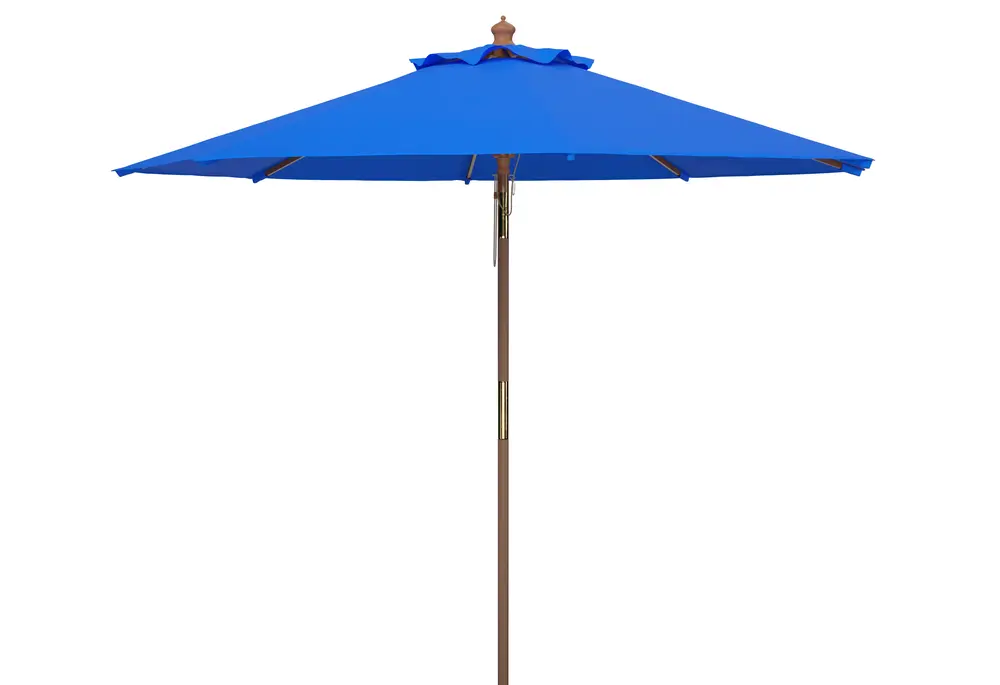 Cannes 9Ft Rnd Crank Umbrella W/ Button Tilt