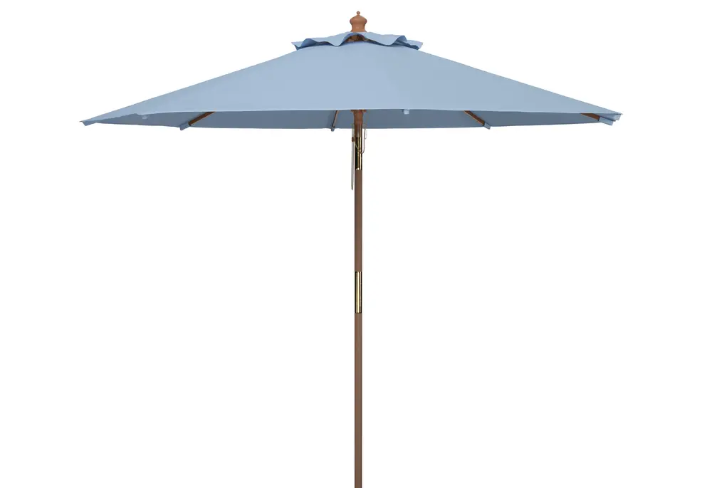 Cannes 9Ft Rnd Crank Umbrella W/ Button Tilt