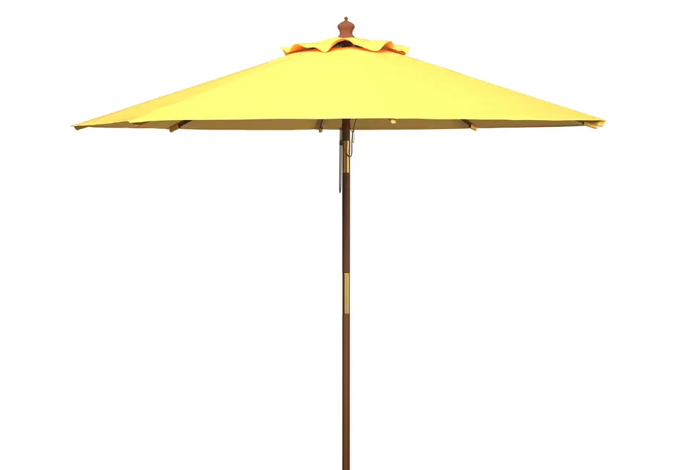 Cannes 9Ft Rnd Crank Umbrella W/ Button Tilt