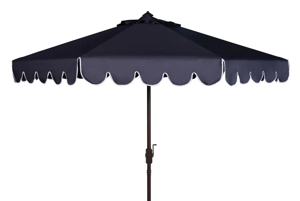 Venice 9Ft Rnd Crank Umbrella W/ Button Tilt
