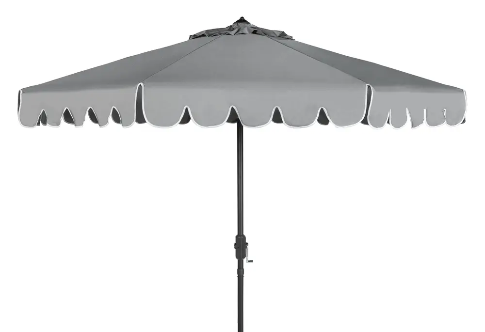 Venice 9Ft Rnd Crank Umbrella W/ Button Tilt