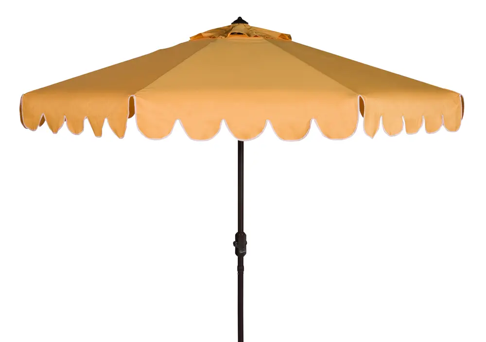 Venice 9Ft Rnd Crank Umbrella W/ Button Tilt