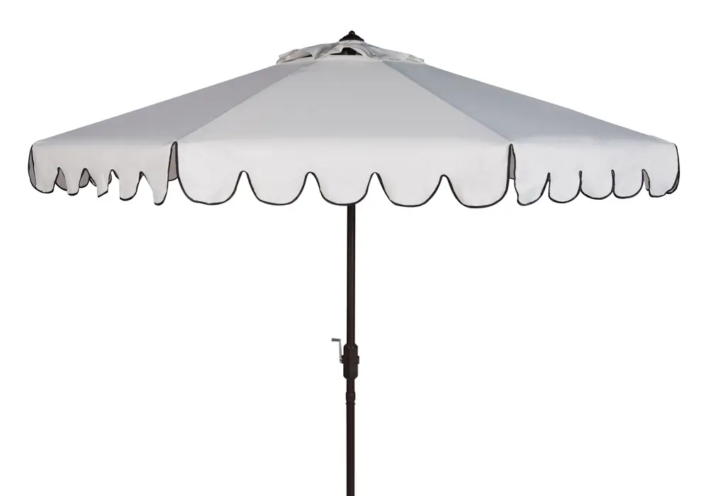 Venice 9Ft Rnd Crank Umbrella W/ Button Tilt