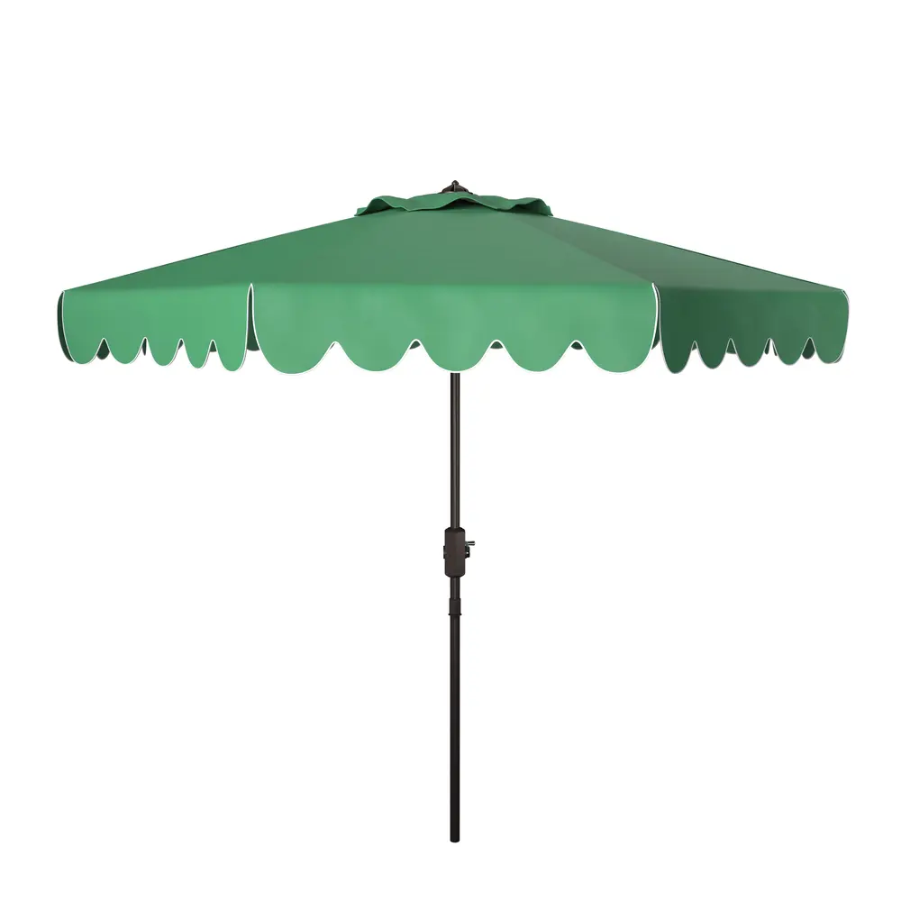Venice 9Ft Rnd Crank Umbrella W/ Button Tilt