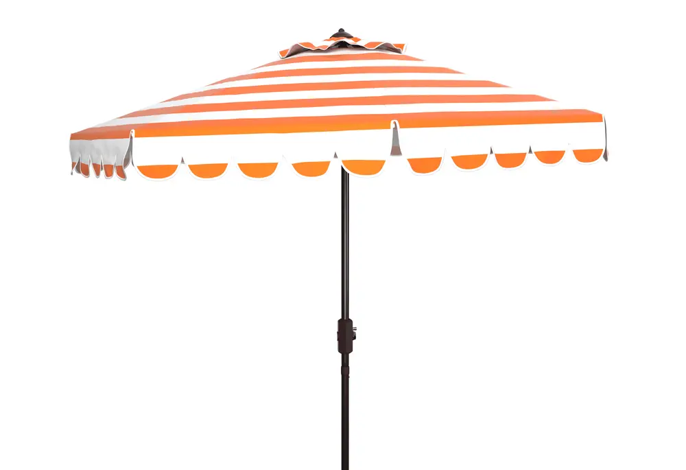 Vienna 9Ft Rnd Crank Umbrella W/ Button Tilt
