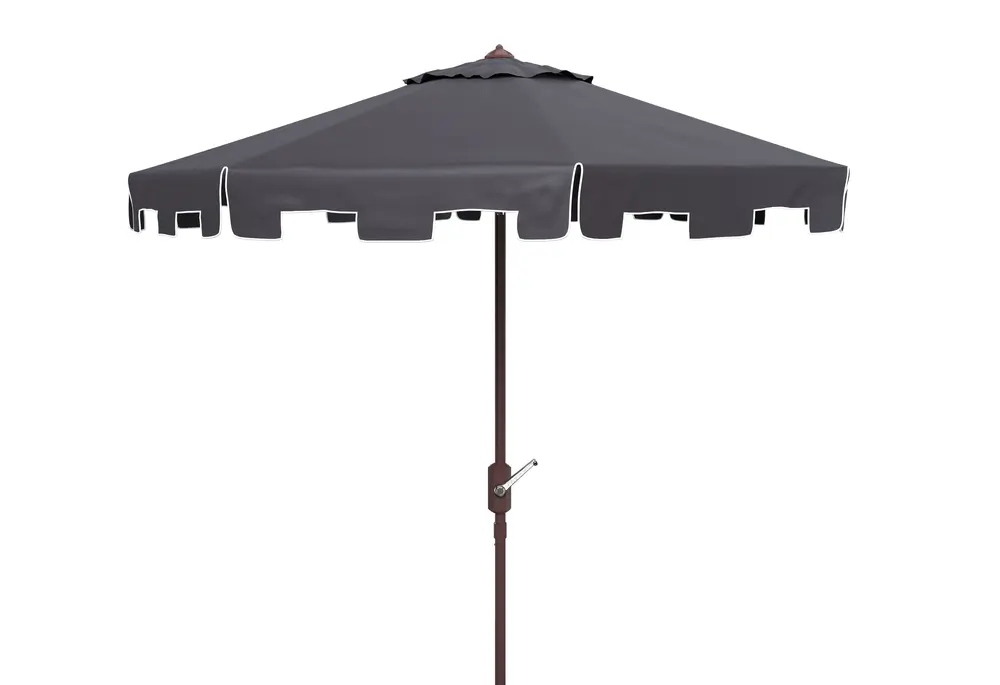 Zimmerman 11Ft Rnd Crank Umbrella W/ Button Tilt