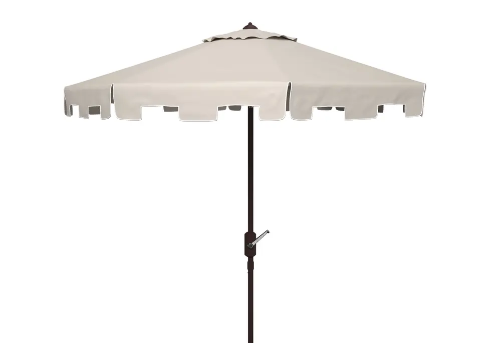 Zimmerman 11Ft Rnd Crank Umbrella W/ Button Tilt