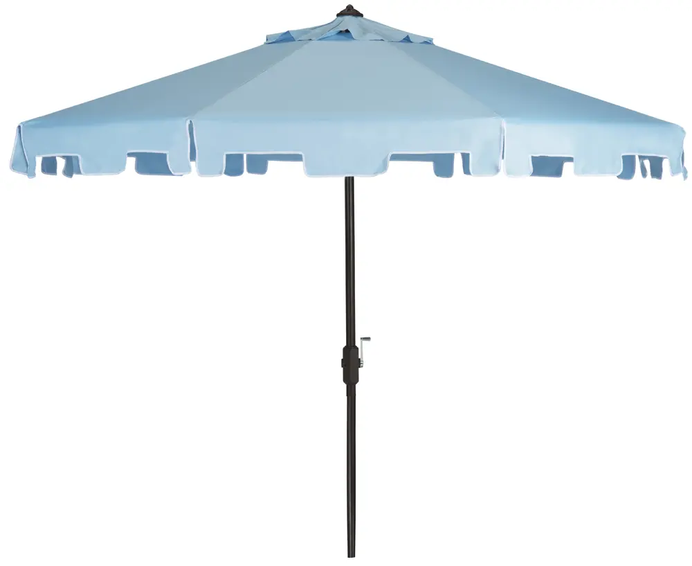 Zimmerman 11Ft Rnd Crank Umbrella W/ Button Tilt