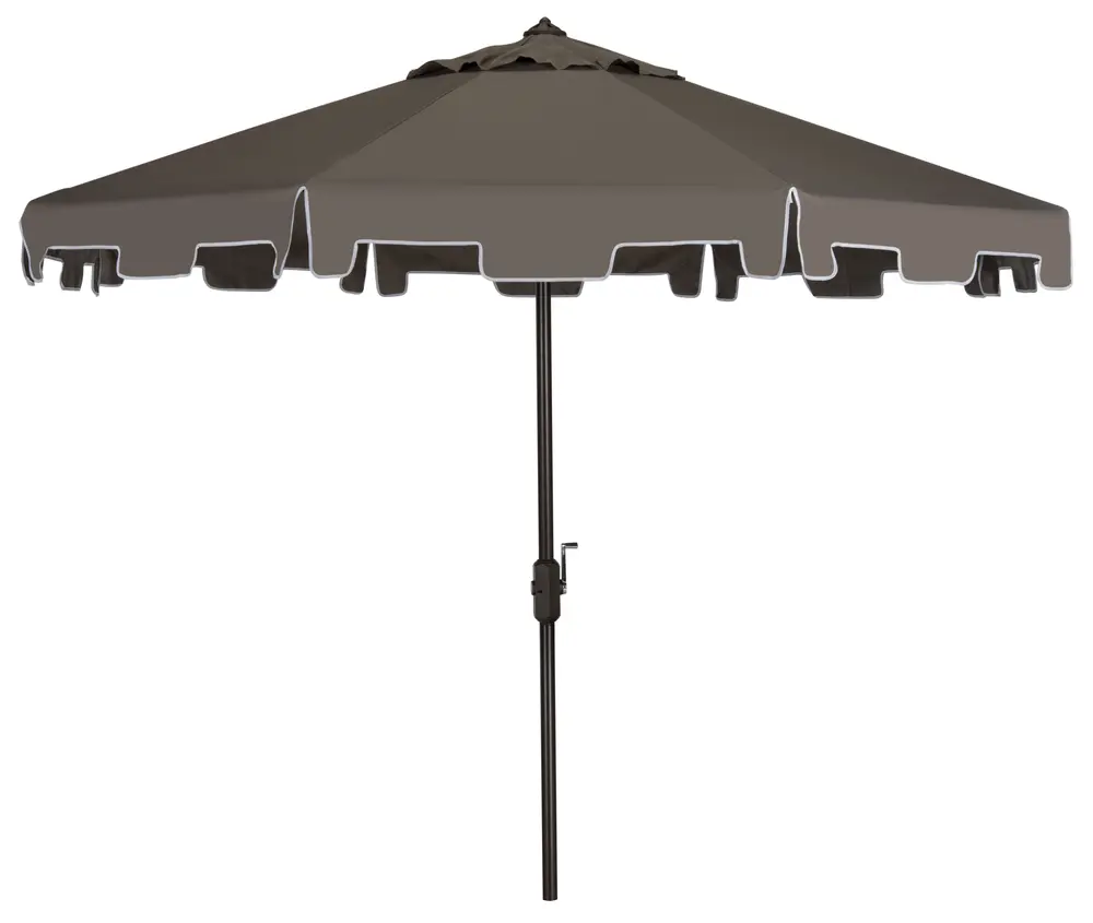 Zimmerman 11Ft Rnd Crank Umbrella W/ Button Tilt
