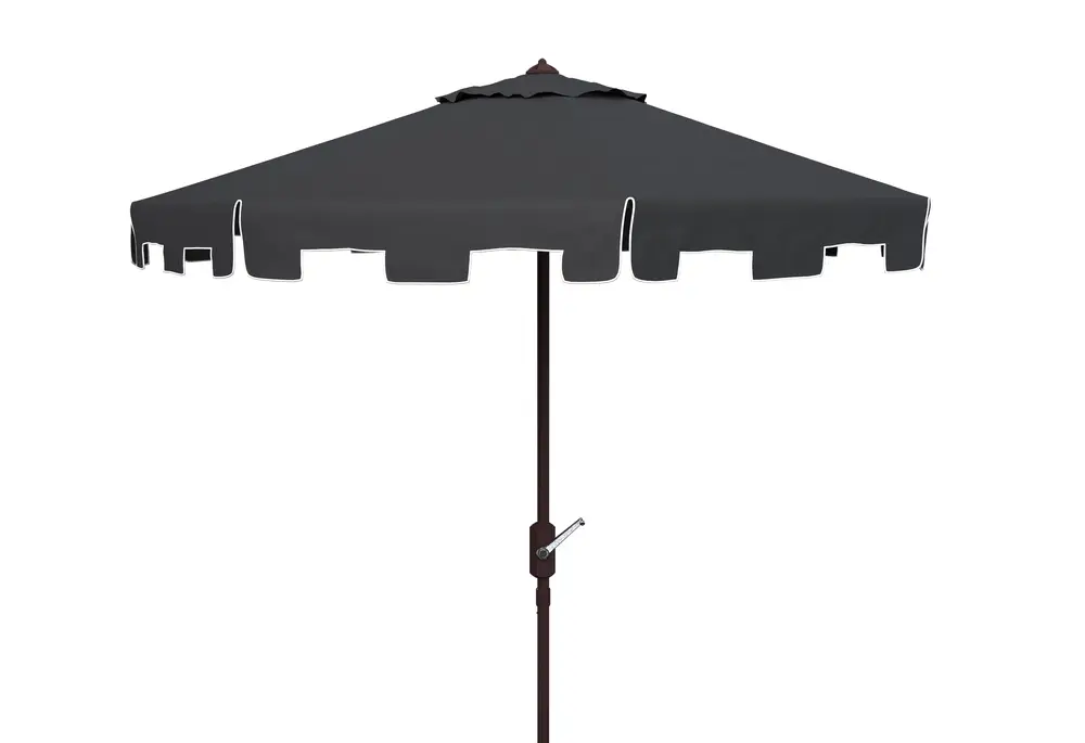 Zimmerman 11Ft Rnd Crank Umbrella W/ Button Tilt