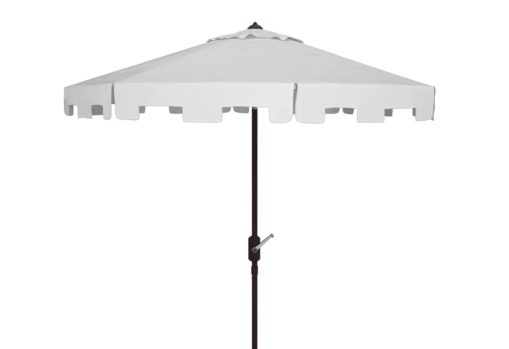 Zimmerman 11Ft Rnd Crank Umbrella W/ Button Tilt