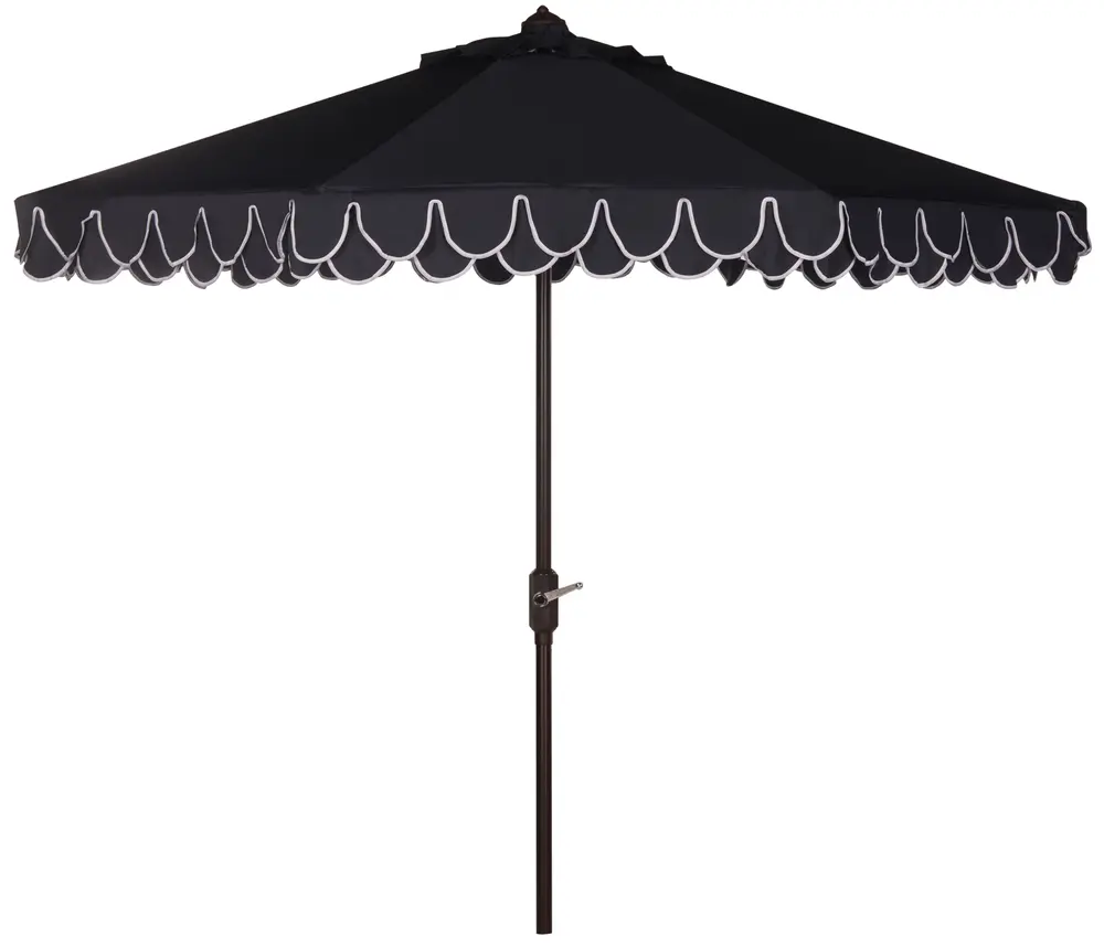 Valance 11Ft Rnd Crank Umbrella W/ Auto Tilt
