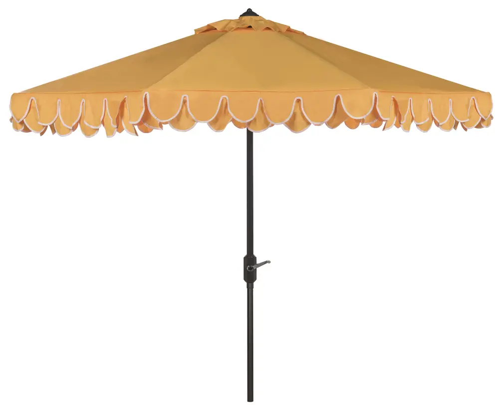 Valance 11Ft Rnd Crank Umbrella W/ Auto Tilt