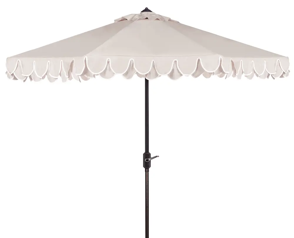 Valance 11Ft Rnd Crank Umbrella W/ Auto Tilt