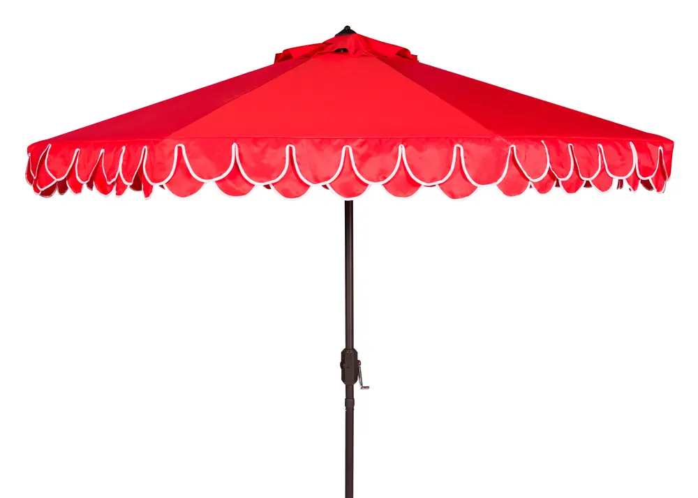 Valance 11Ft Rnd Crank Umbrella W/ Auto Tilt