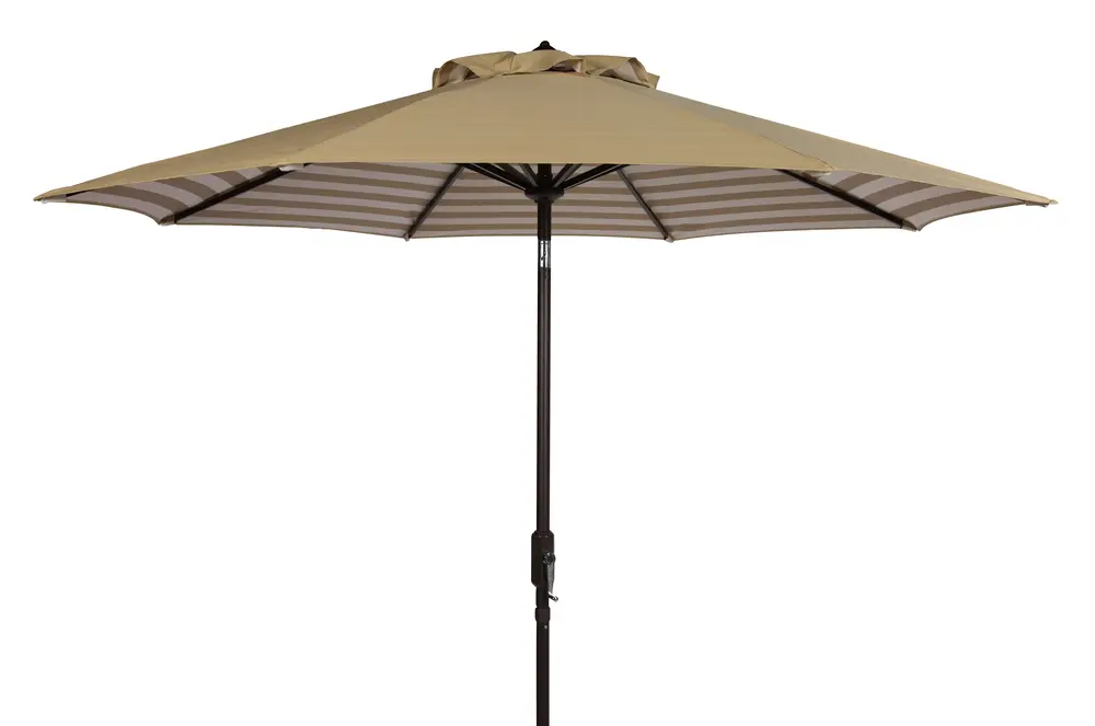 Athens 11Ft Rnd Crank Umbrella W/ Auto Tilt
