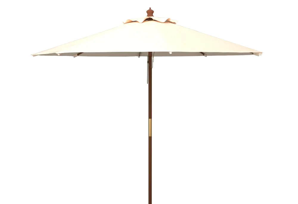Cannes 11Ft Rnd Wood Umbrella (No Tilt)