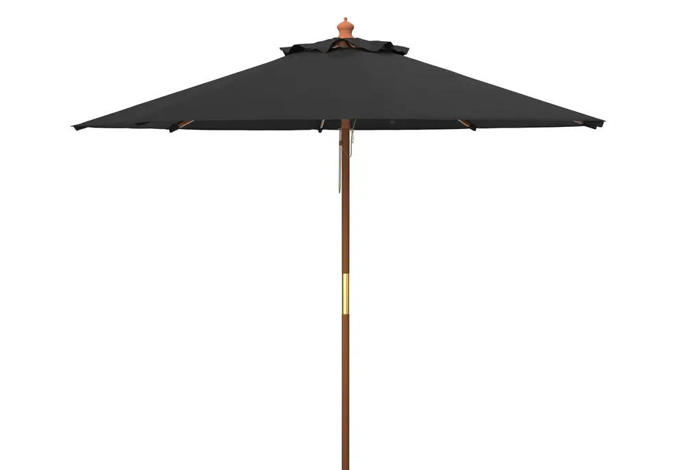 Cannes 11Ft Rnd Wood Umbrella (No Tilt)