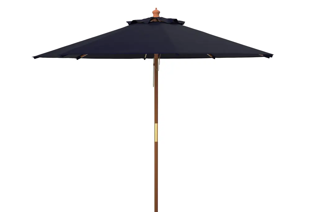 Cannes 11Ft Rnd Wood Umbrella (No Tilt)