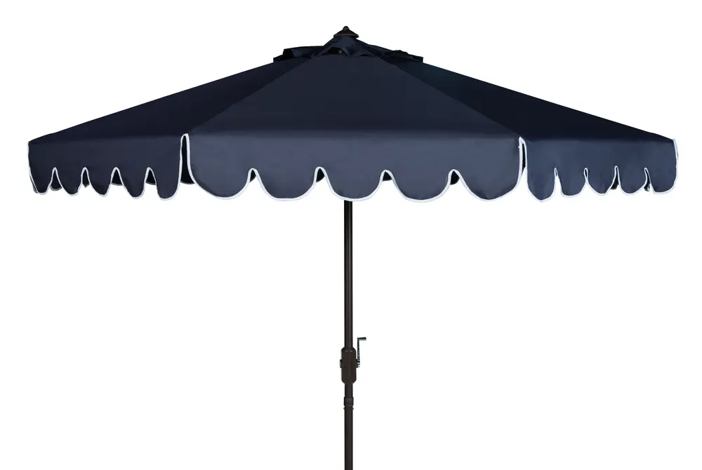 Venice 11Ft Rnd Crank Umbrella W/ Button Tilt